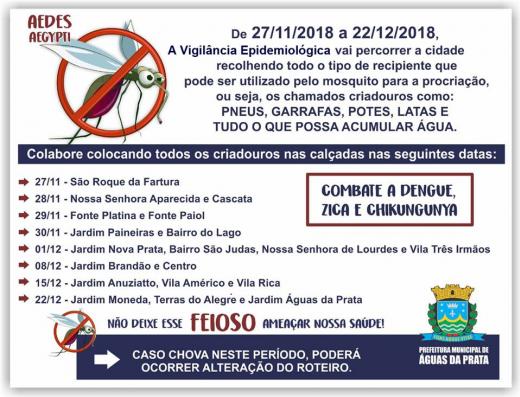 PREFEITURA INICIA CAMPANHA DE COMBATE AO MOSQUITO AEDES AEGYPTI