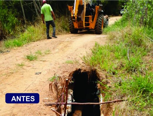 PONTE QUE LIGA RETIRO À FONTE PLATINA É RECONSTRUÍDA