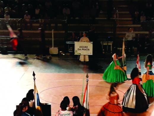ÁGUAS DA PRATA PARTICIPA DA ABERTURA DOS JOGOS REGIONAIS