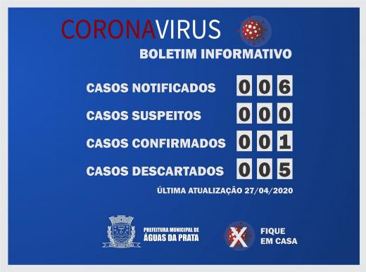 CIDADE REGISTRA PRIMEIRO CASO DE COVID, MAS PACIENTE JÁ TEVE ALTA