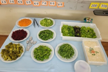 EDUCAÇÃO ALIMENTAR É DESTAQUE EM ATIVIDADE COM ALUNOS DO ÁUREA SOARES