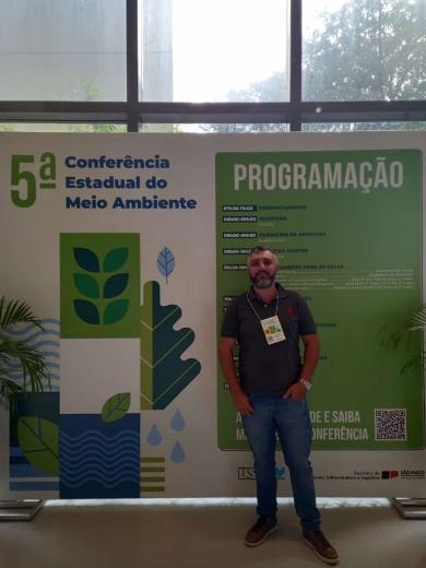 SECRETÁRIO E DELEGADA DO MEIO AMBIENTE DE ÁGUAS DA PRATA PARTICIPAM DE CONFERÊNCIA EM SÃO PAULO