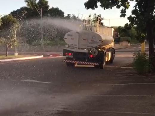 DESINFECÇÃO EM SÃO ROQUE, DIVISA E CASCATA ACONTECE NESTA SEXTA
