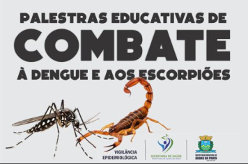 PREFEITURA DE ÁGUAS DA PRATA PROMOVE PALESTRAS SOBRE COMBATE À DENGUE E ESCORPIÕES NAS ESCOLAS