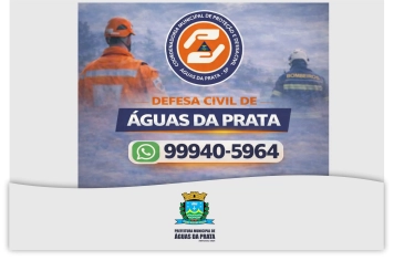 DEFESA CIVIL  CRIA WHATSAPP PARA FACILITAR O ACESSO DA POPULAÇÃO AO SERVIÇO