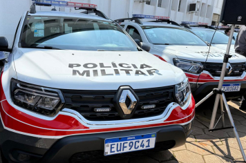 ÁGUAS DA PRATA RECEBE MAIS UMA VIATURA PARA O POLICIAMENTO OSTENSIVO NA CIDADE