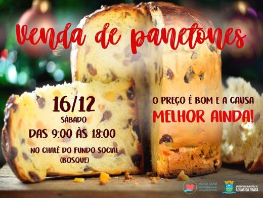 DIA 16 TEM VENDA DE PANETONES DO FUNDO SOCIAL NO BOSQUE