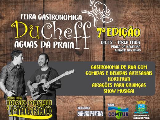 7ª EDIÇÃO DA FEIRA GASTRONÔMICA ACONTECE NO PRÓXIMO DIA 04 E