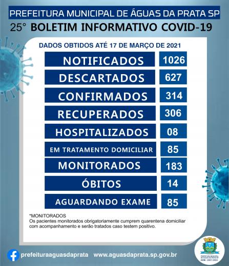 Boletim 25 COVID19