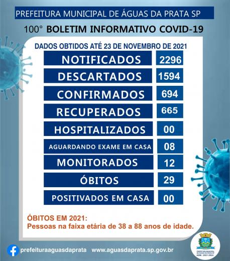 BOLETIM COVID 19 N 100