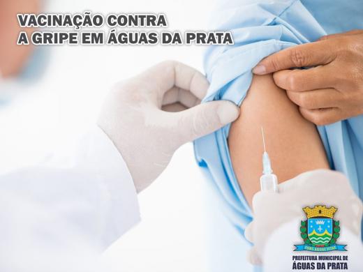 SÁBADO TEM MUTIRÃO DE VACINAÇÃO CONTRA A GRIPE NA CIDADE