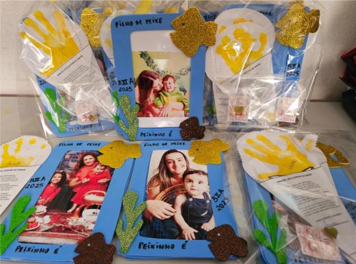 DIA DAS MÃES É CELEBRADO COM ATIVIDADES ESPECIAIS NA ESCOLA DE SÃO ROQUE E NA CRECHE ZÉ BARRINHA