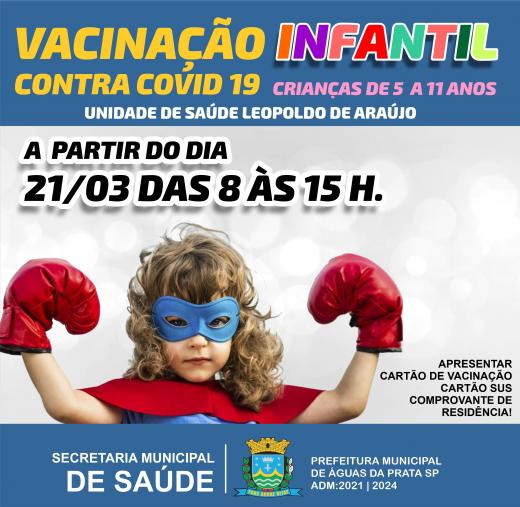 VACINAÇÃO INFANTIL COVID-19