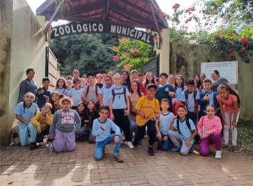 PROJETO SICREDI - ANIMAIS SILVESTRES LEVA ESTUDANTES AO ZOOLÓGICO DE VARGEM