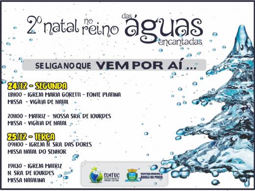 NATAL NO REINO DAS ÁGUAS ENCANTADAS SEGUE EMOCIONANDO
