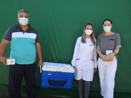 Águas da Prata recebe as primeiras doses da CORONAVAC