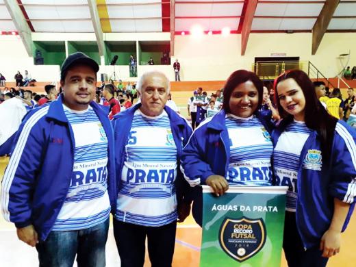 ÁGUAS DA PRATA PARTICIPA DA ABERTURA DA COPA RECORD