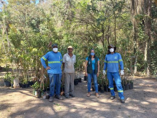 PREFEITURA DO MUNICÍPIO DE ÁGUAS DA PRATA E EMPRESA FONTE PLATINA CRIAM ENTREPOSTO PARA MUDAS PROVENIENTES DE COMPENSAÇÃO AMBIENTAL E DOAÇÕES.
