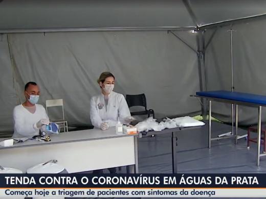 ÁGUAS DA PRATA É DESTAQUE NA EPTV PELO COMBATE AO CORONAVÍRUS