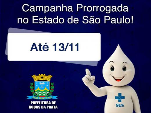 VACINAÇÃO CONTRA PÓLIO E MULTIVACINAÇÃO SEGUEM ATÉ 13 DE NOVEMBRO