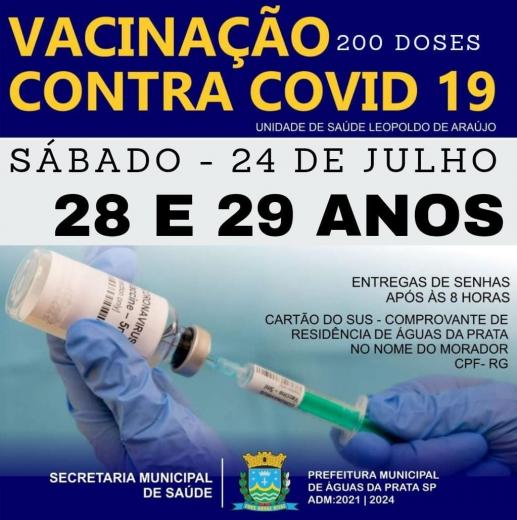 VACINAÇÃO CONTRA COVID-19