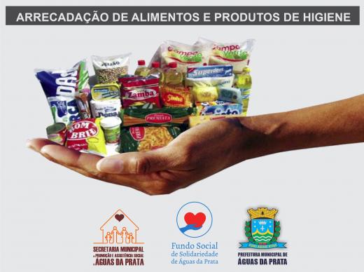 PREFEITURA ARRECADA PRODUTOS BÁSICOS PARA CARENTES