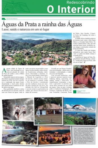 Águas da Prata em destaque.