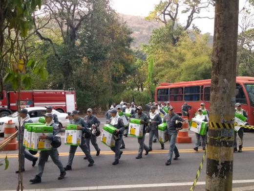 COMBATE EM ÁGUAS DA PRATA RECEBE APOIO IMPORTANTE NESTA SEXTA