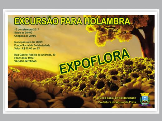 FUNDO SOCIAL DE SOLIDARIEDADE PROMOVE EXCURSÃO PARA HOLAMBRA