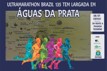 ULTRAMARATHON BRAZIL 135 TEM LARGADA EM ÁGUAS DA PRATA COM ATLETAS DE 15 PAÍSES