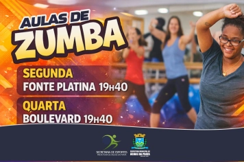 AULAS DE ZUMBA ESTÃO DE VOLTA 