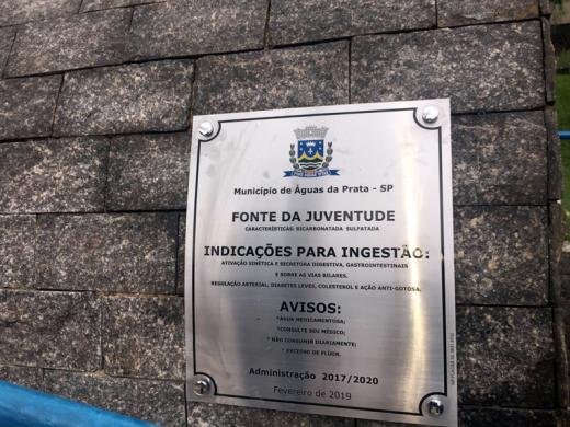 FONTE DA JUVENTUDE É REABERTA AO PÚBLICO NESTA SEXTA FEIRA