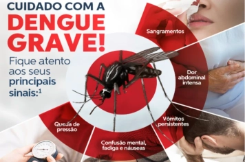 SEGUNDO CASO DE DENGUE REGISTRADO EM ÁGUAS DA PRATA É GRAVE 
