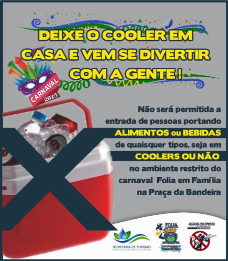 FOLIA EM FAMÍLIA: PRAÇA DE ALIMENTAÇÃO TERÁ RENDA REVERTIDA PARA OBRAS SOCIAIS