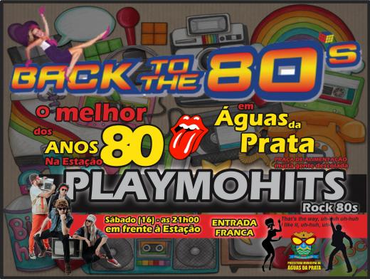FESTA DOS ANOS 80 VAI AGITAR ÁGUAS DA PRATA NESTE SÁBADO