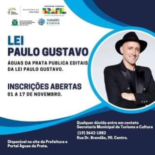 LEI PAULO GUSTAVO!