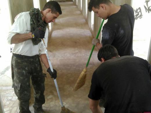 “AIRSOFT” CONCLUI LIMPEZA DO BALNEÁRIO EM ÁGUAS DA PRATA