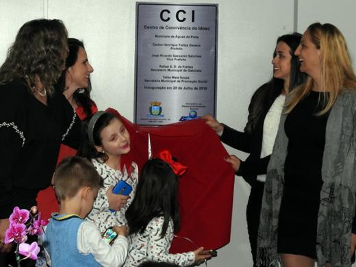 INAUGURADO O CENTRO DE CONVIVÊNCIA DO IDOSO DE ÁGUAS DA PRATA