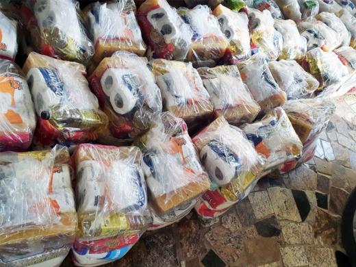 CINE ULTRAVISÃO DOA 30 CESTAS BÁSICAS PARA O CRAS DE ÁGUAS DA PRATA