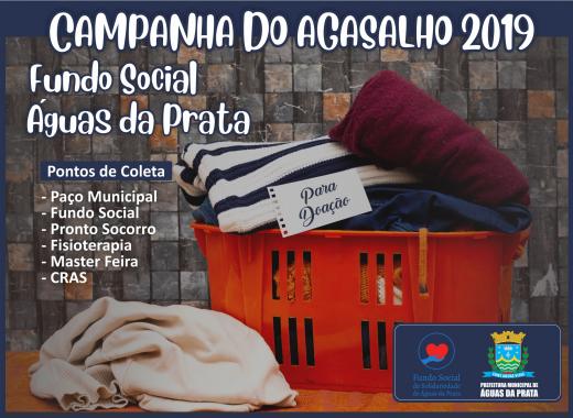 MASTER FEIRA É PONTO DE COLETA DA CAMPANHA DO AGASALHO 2019