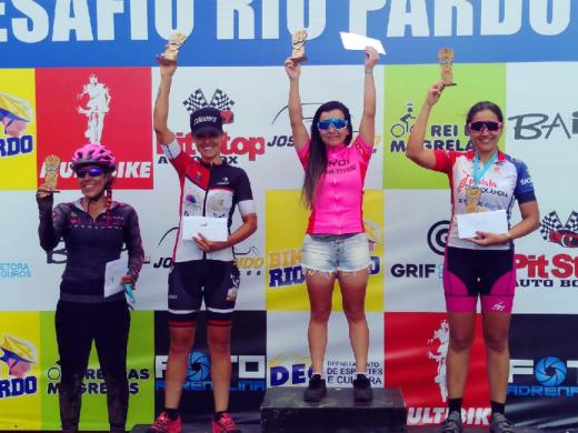 ATLETA PRATENSE É VICE CAMPEÃ NO “DESAFIO RIO PARDO” DE MTB