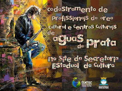 PROFISSIONAIS DA CULTURA E ESPAÇOS CULTURAIS PODEM RECEBER AUXILIO