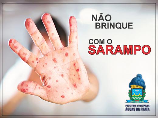 ÁGUAS DA PRATA TEM VACINAS DISPONÍVEIS CONTRA O SARAMPO