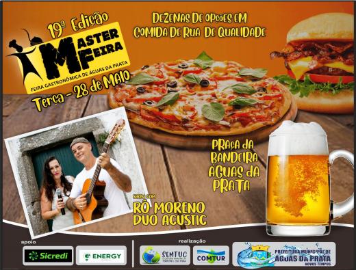 MASTER FEIRA APRESENTA RO MORENO DUO ACUSTIC NESTA TERÇA