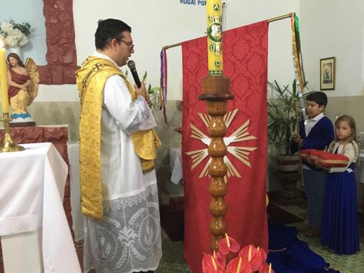 MISSA MARCA O INÍCIO DA PROGRAMAÇÃO DA FESTA DO DIVINO EM ÁGUAS DA PRATA