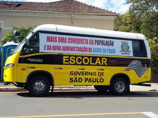 PREFEITURA GANHA MAIS UM ÔNIBUS ESCOLAR DO GOVERNO ESTADUAL