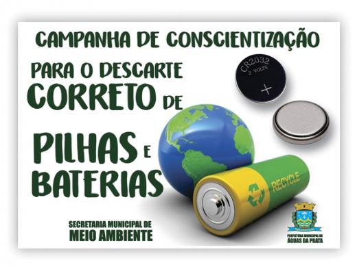 PILHAS E BATERIAS USADAS ESTÃO TENDO UM DESTINO ADEQUADO NA CIDADE