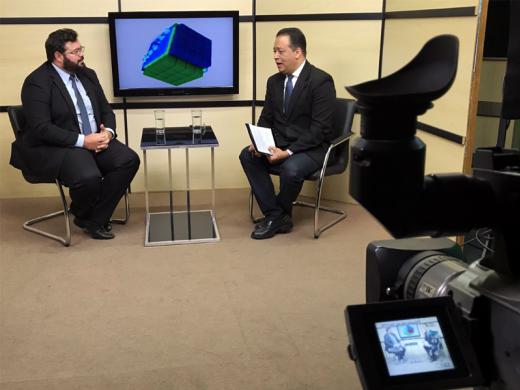 PREFEITO É ENTREVISTADO PELO PROGRAMA REGIÃO DA TV UNIÃO