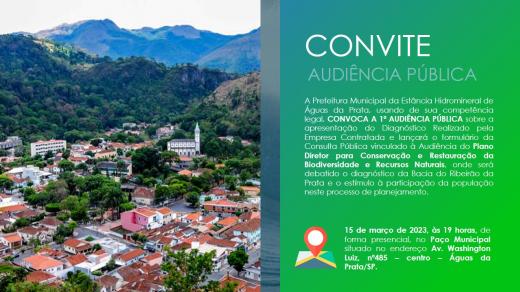 CONVITE PARA AUDIÊNCIA PÚBLICA