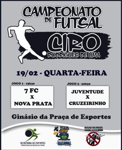 TORNEIO CIRO RODRIGUES: MAIS DUAS PARTIDAS NESTA QUARTA